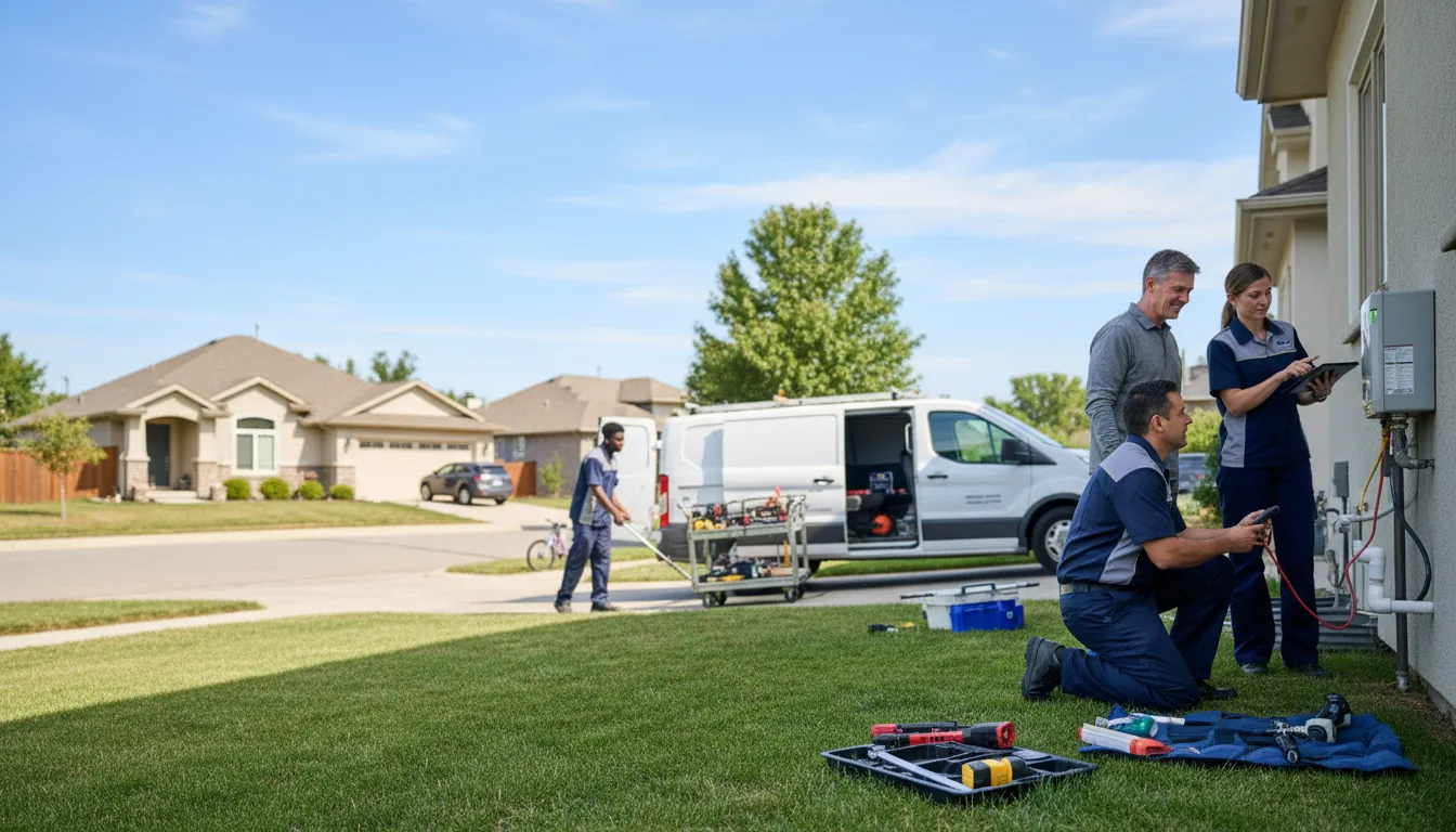 Tankless water heater service in Poway, CA